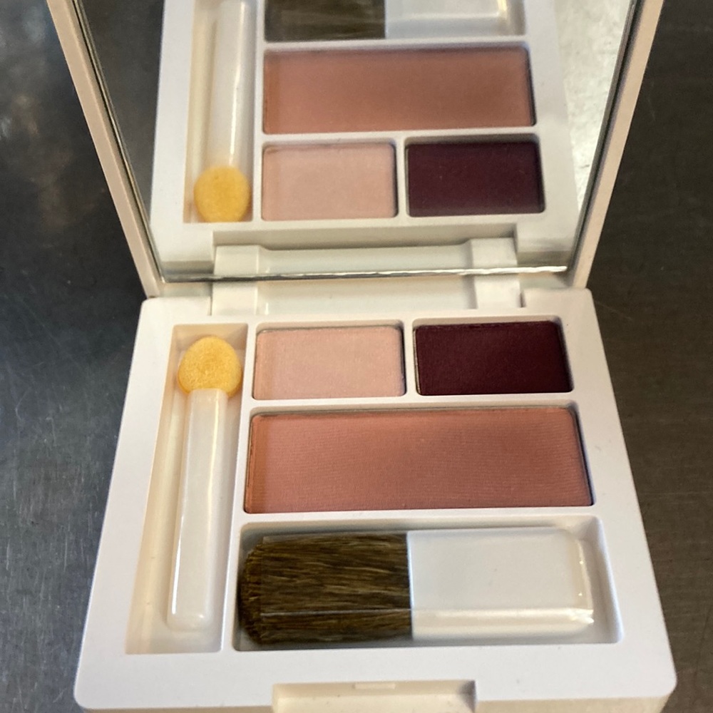 Clinique eyeshadow duo and blush